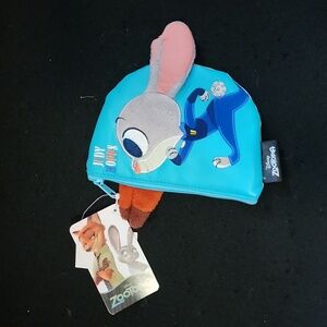 Hong Kong Disneyland Zootopia Nick and Judy change purse NWT